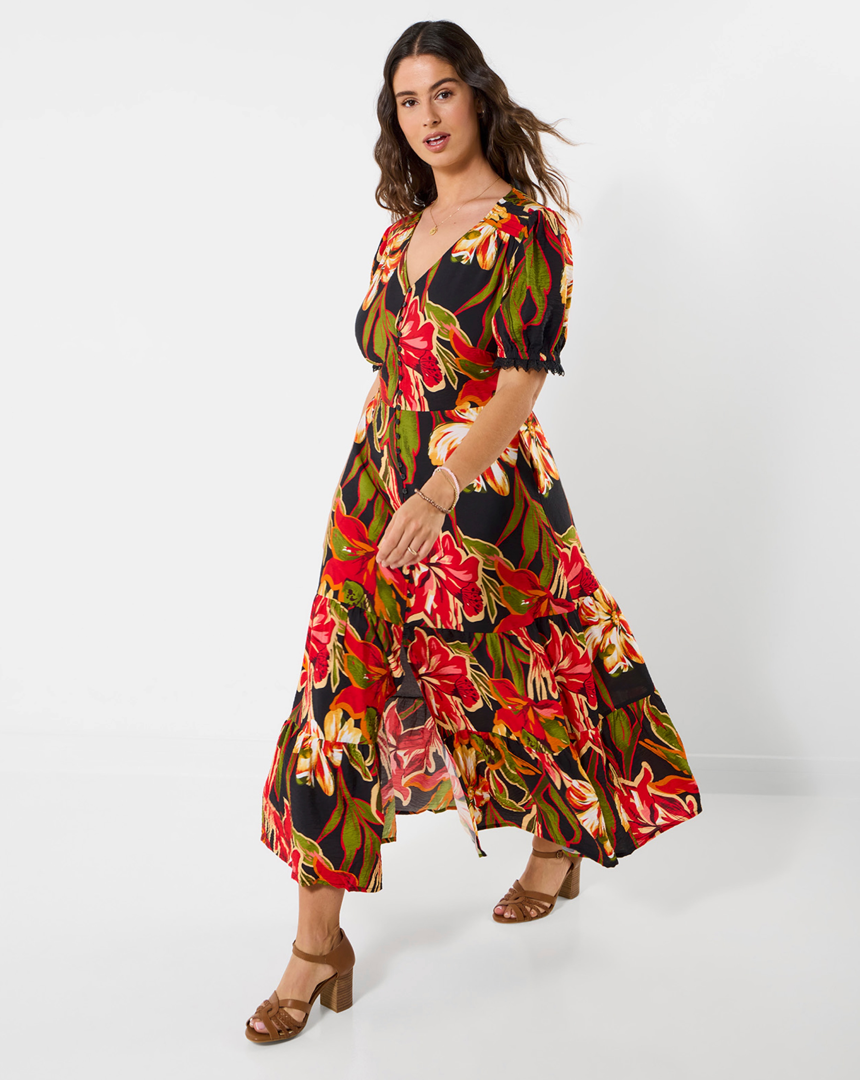 JB Brightest Flowers Maxi Dress Petite