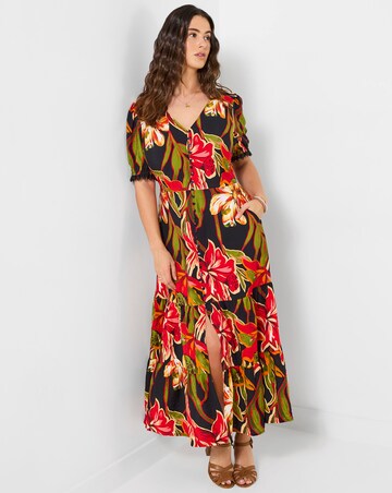 Joe Browns Brightest Flowers Maxi Dress Petite