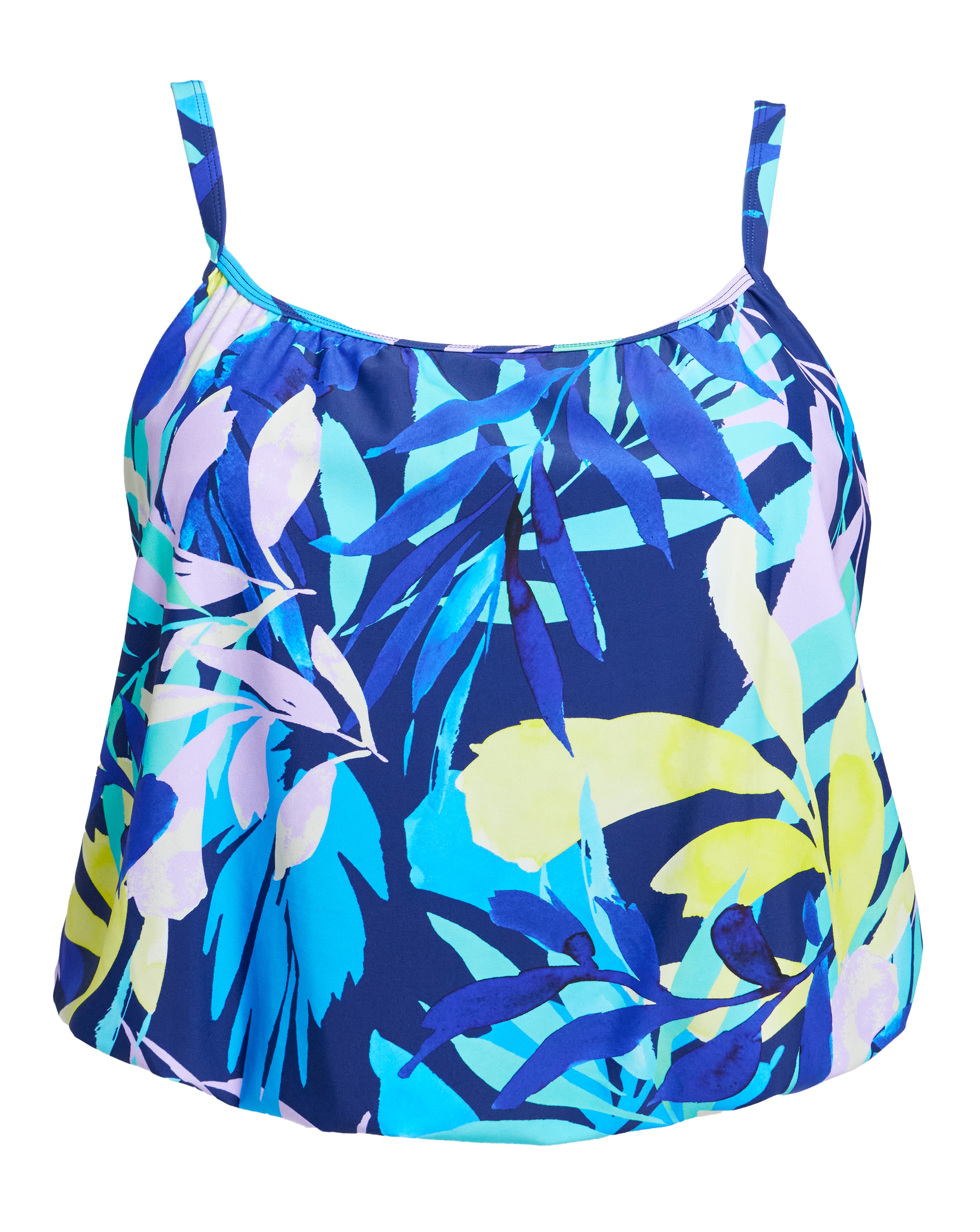 Leaf Mix And Match Blouson Top