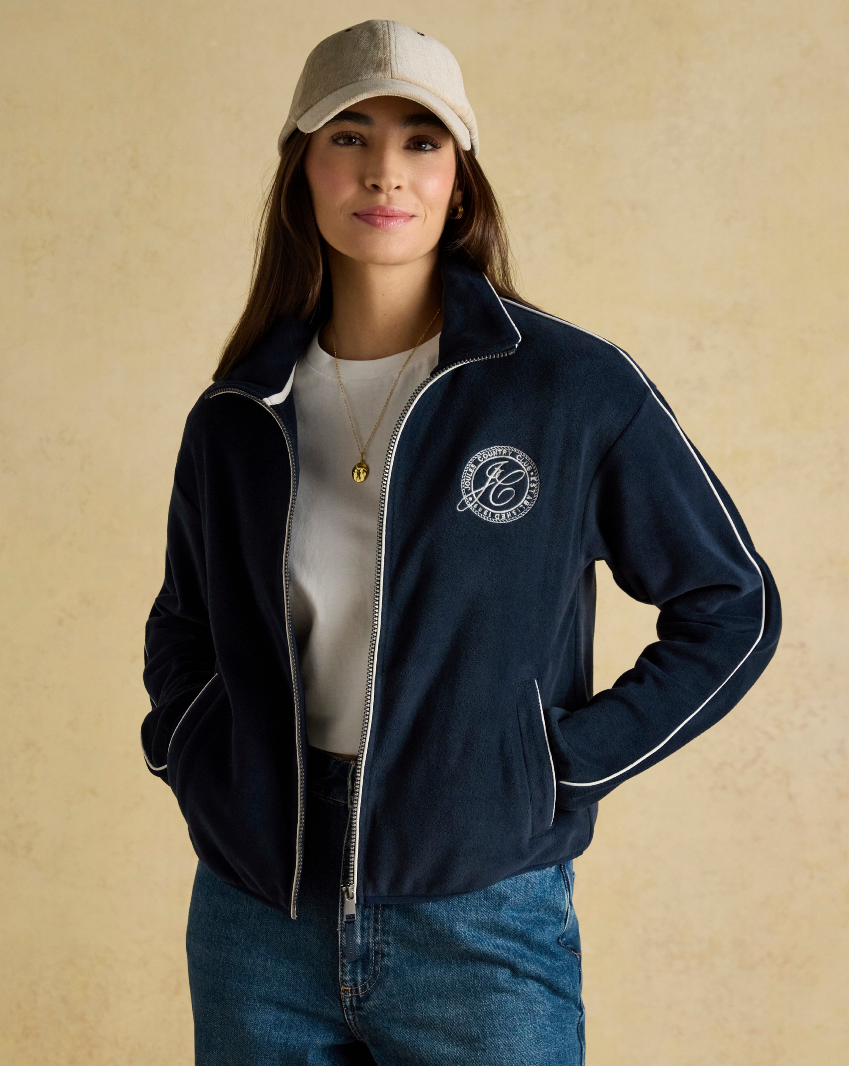 New In - Joules Zip Fleece