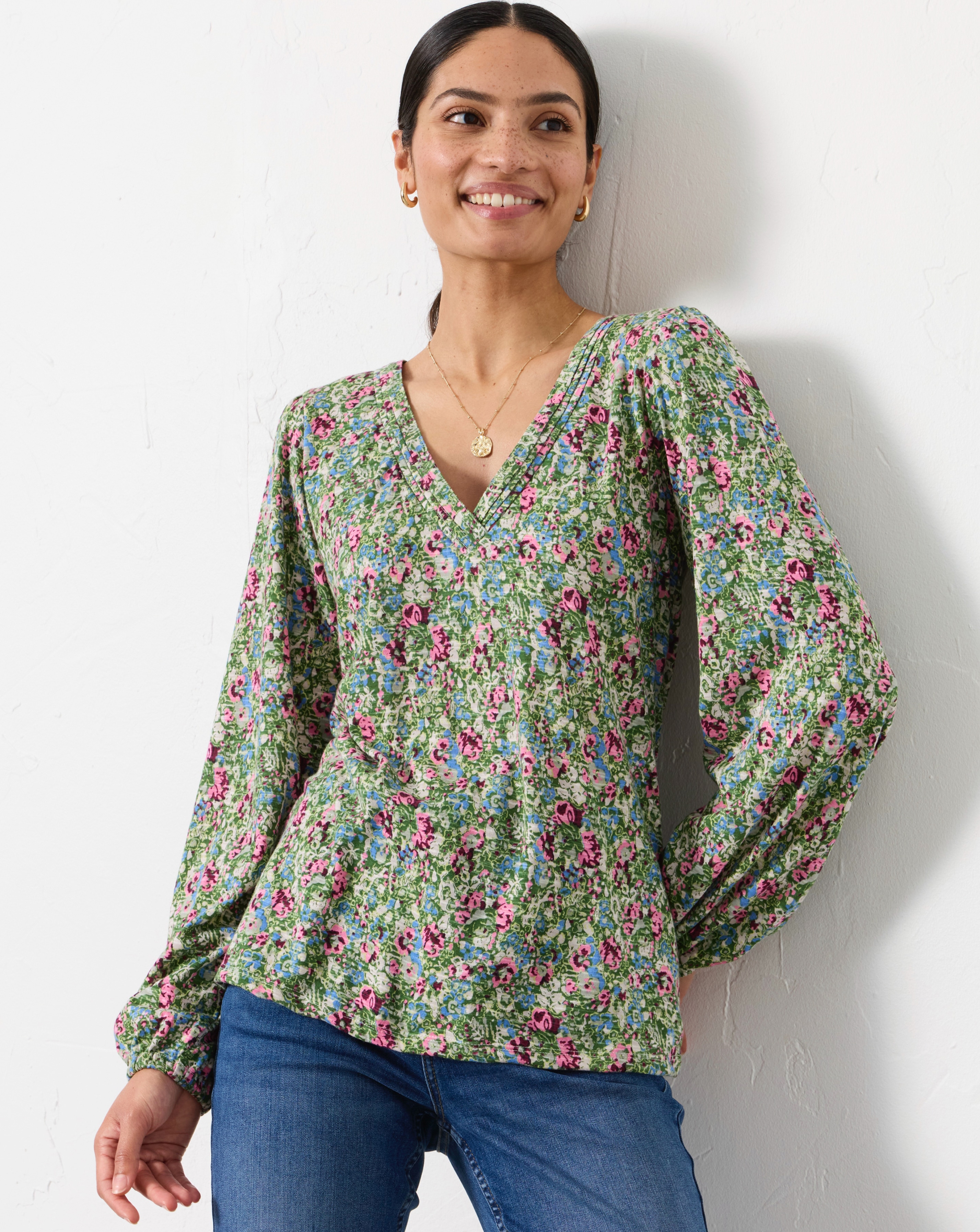 New In - FatFace Margot Print