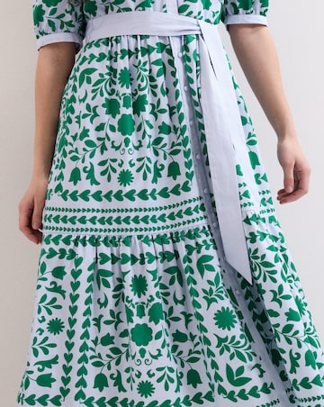 Phase Eight Trinity Heart & Floral Midi Shirt Dress