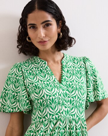 Phase Eight Shakira Printed Jersey Midiaxi Dress