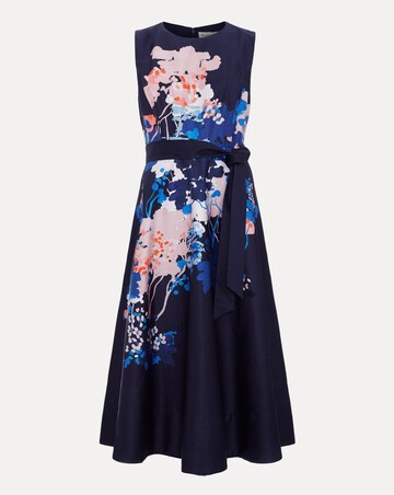Phase Eight Natalya Fit & Flare Floral Printed Midi Dress