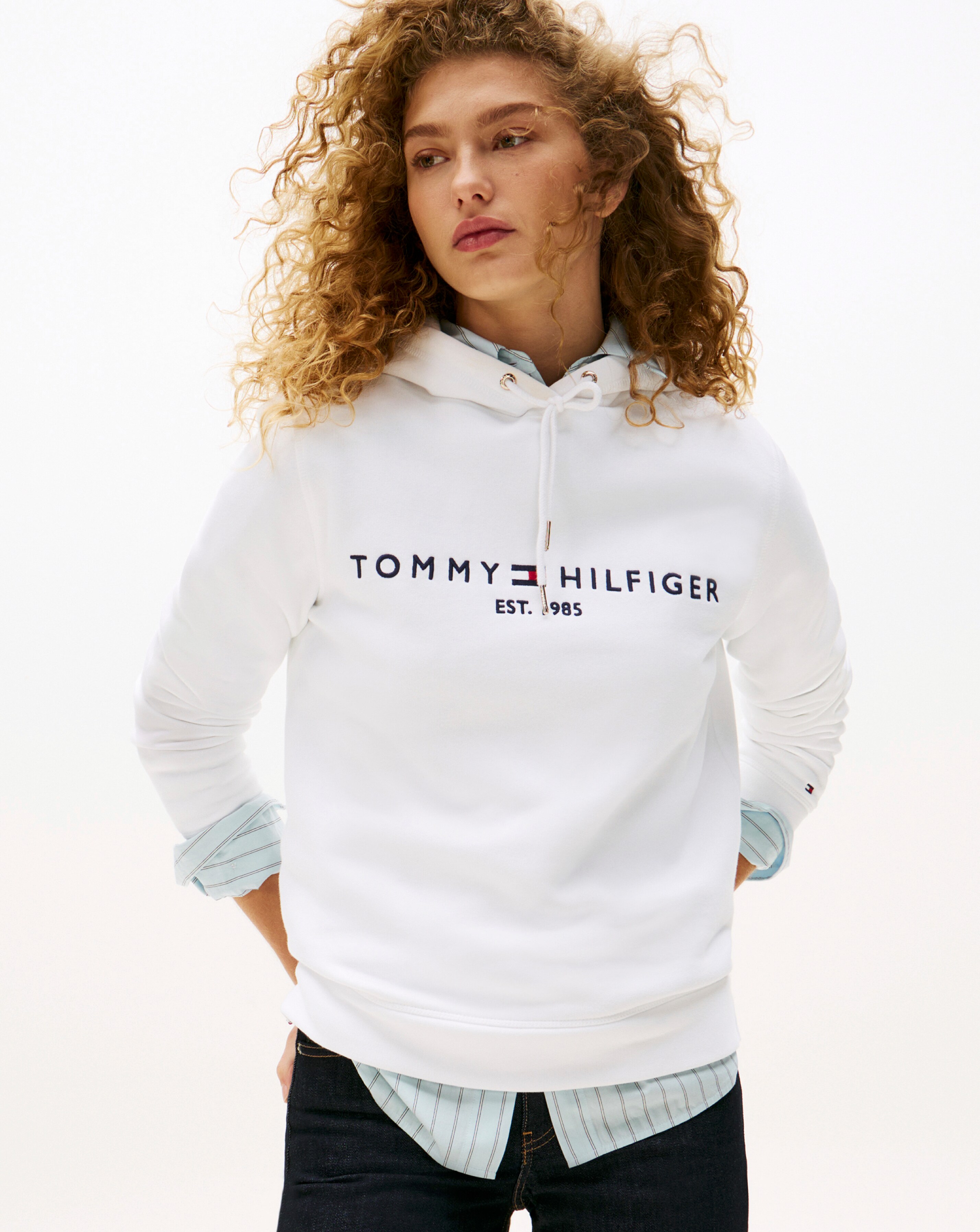 New In - Tommy Hilfiger Heritage Logo Hoodie