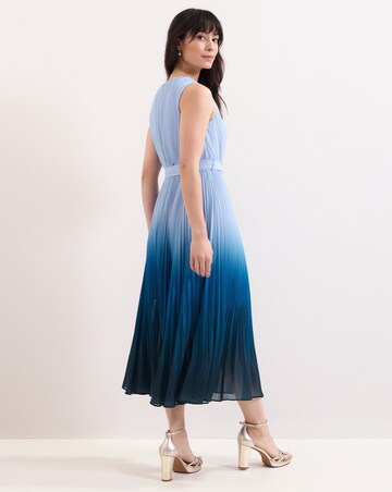 Phase Eight Mira Blue Ombre Dress