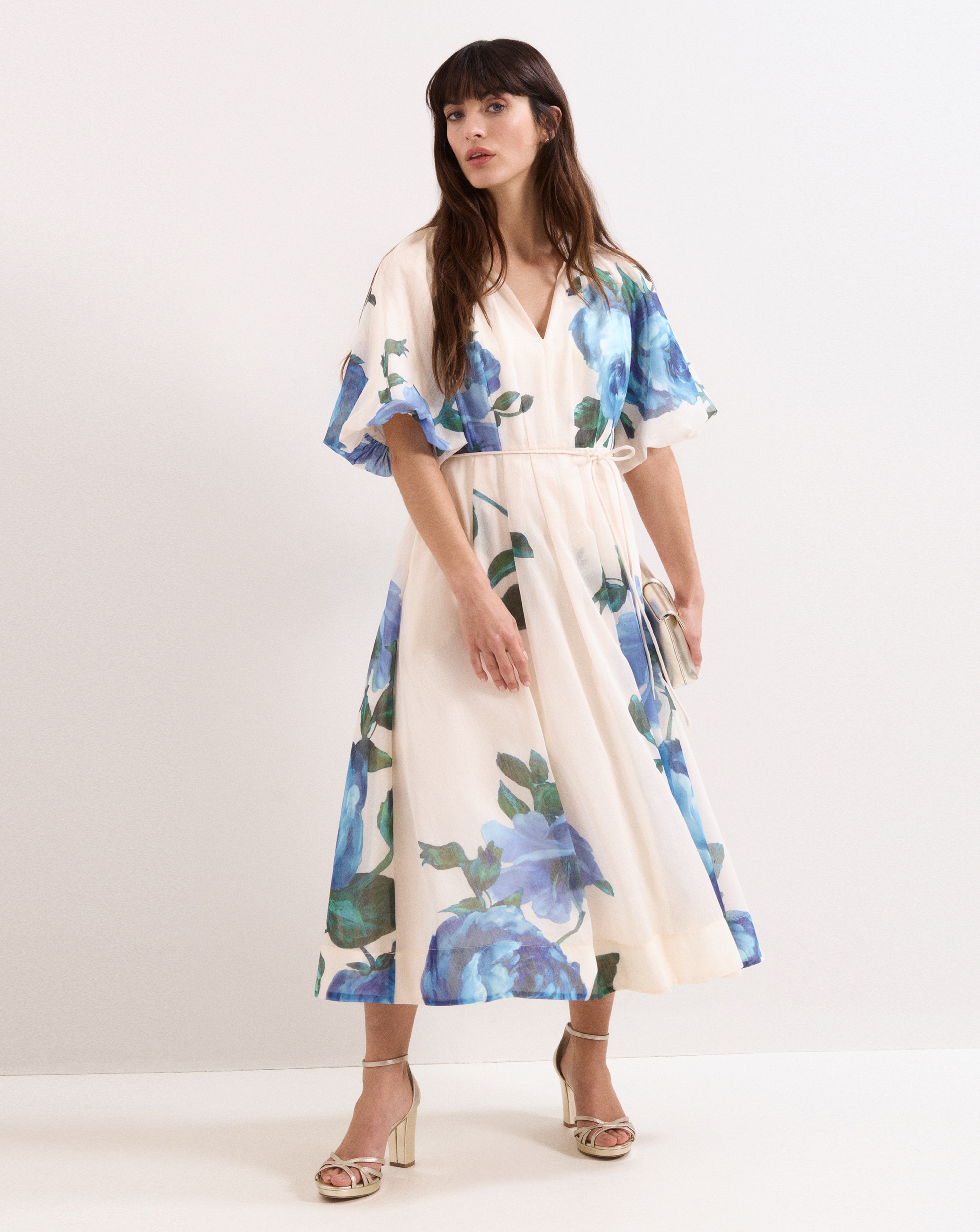 New In - Phase Eight Adeline Print Midi Dress