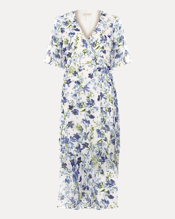 Phase Eight Juliette Fil Coupe Shimmer Foil Dress