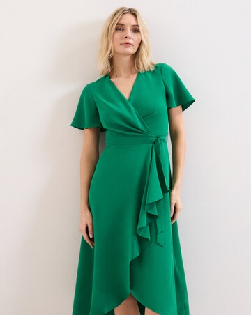 Phase Eight Julissa Green Wrap Dress