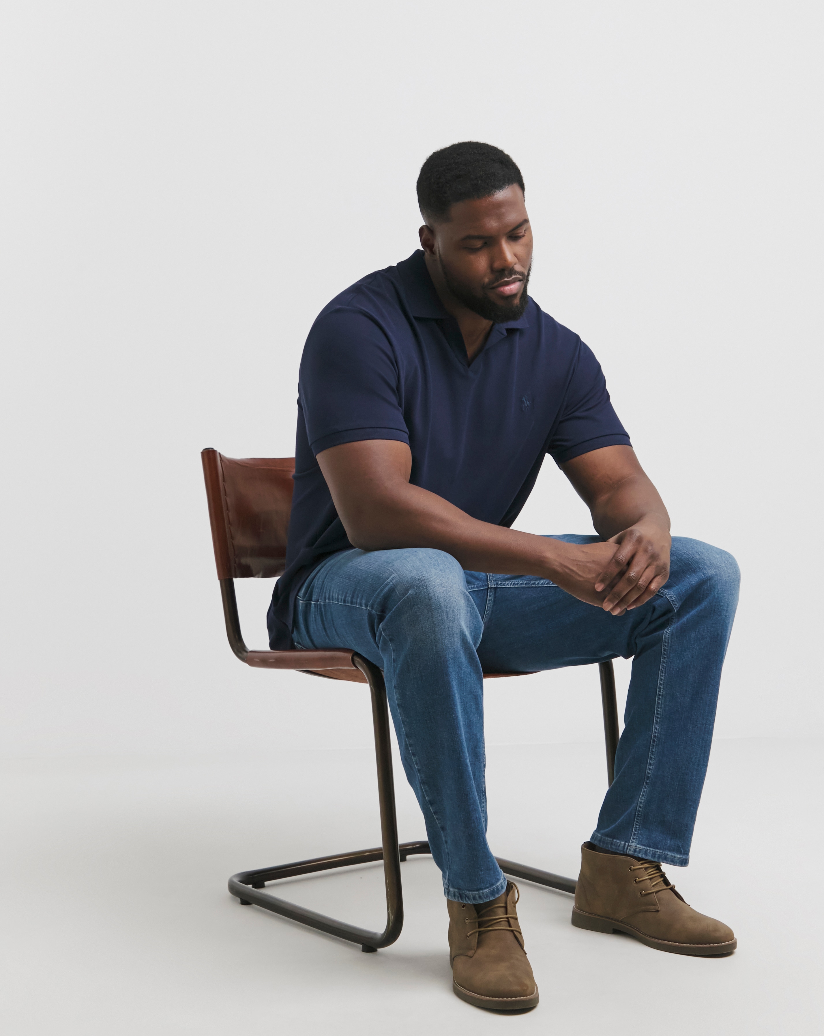 Polo Ralph Lauren Navy Collar