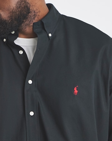 Polo Ralph Lauren Long Sleeve Stretch Poplin Shirt - Black