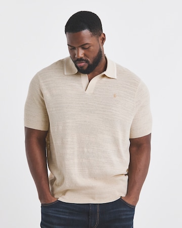 Polo Ralph Lauren Short Sleeve Knitted Polo - Cream