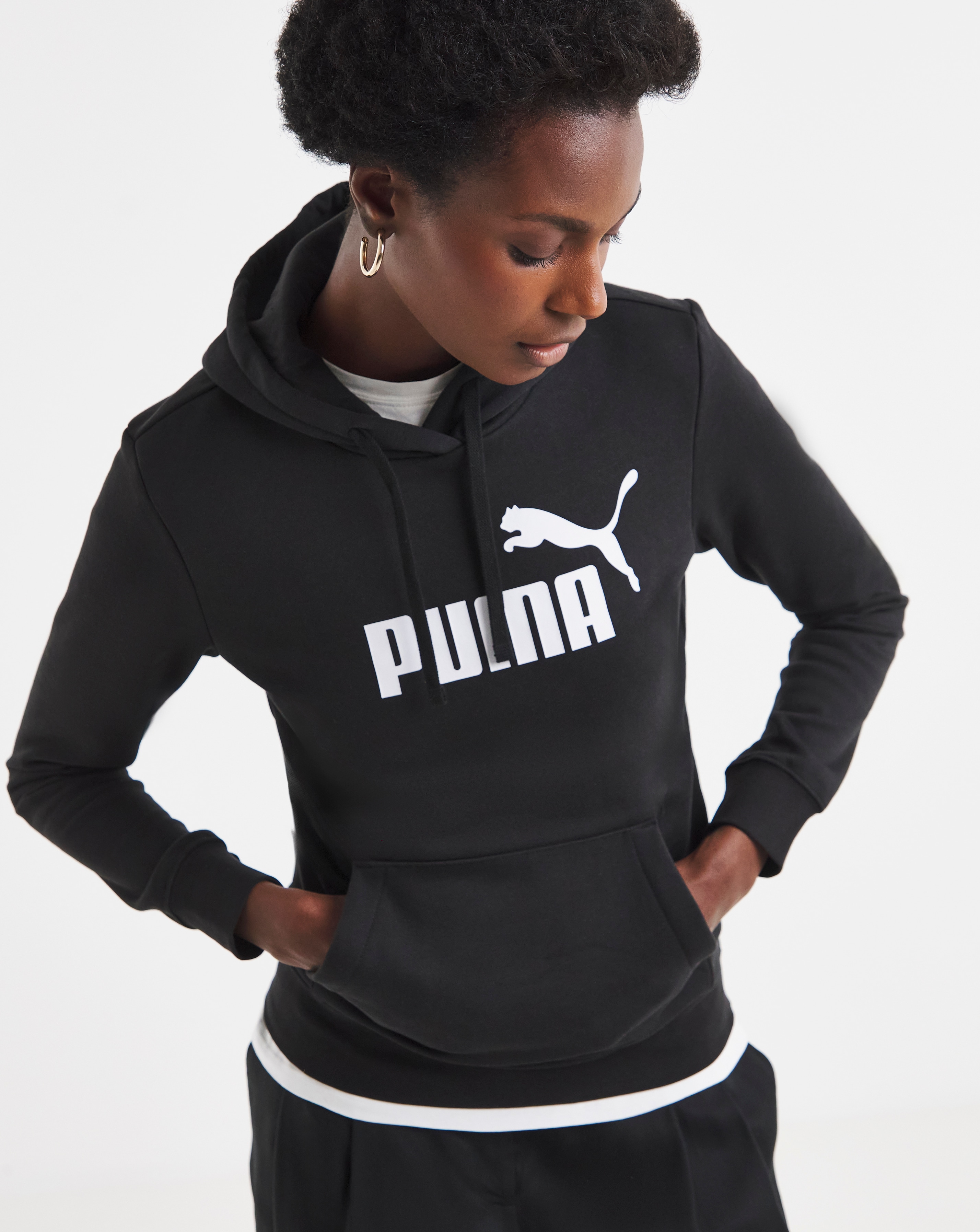PUMA Essentials Logo Oversized Hoodie