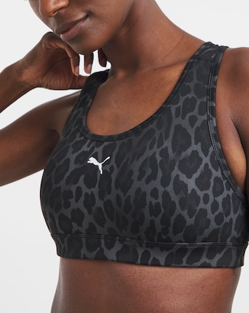 PUMA Padded Spotted Haze Sports Bra