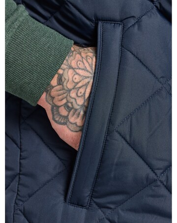 Raging Bull Quilted Gilet Navy