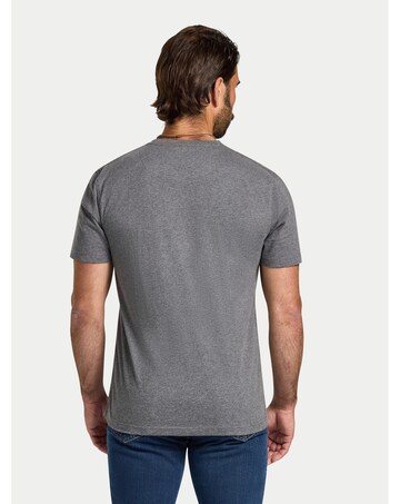 Raging Bull What Goes On Tour Print T-Shirt Dark Grey Marl
