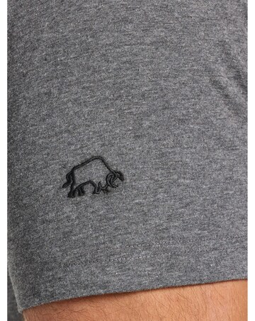 Raging Bull What Goes On Tour Print T-Shirt Dark Grey Marl
