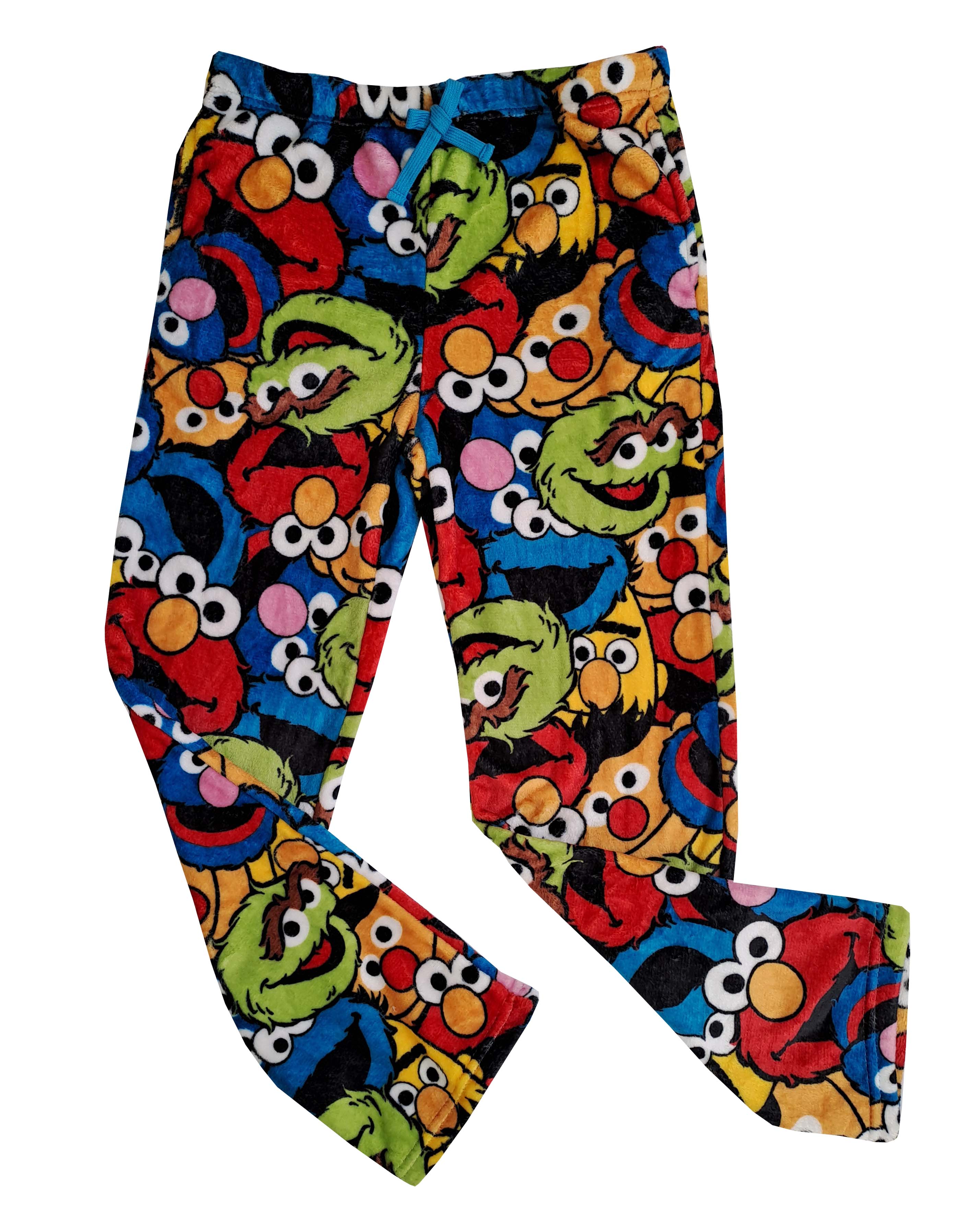 New In - Sesame St Fleece Loungepants