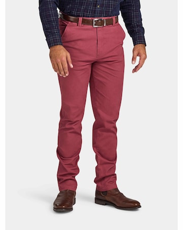 Raging Bull Classic Chino Trouser Berry