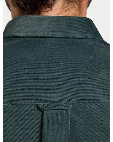 Raging Bull Long Sleeve Soft Needle Corduroy Shirt Forest