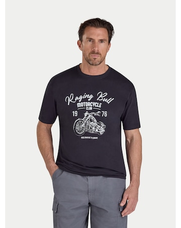 Raging Bull Motorcycle Club T-Shirt Black