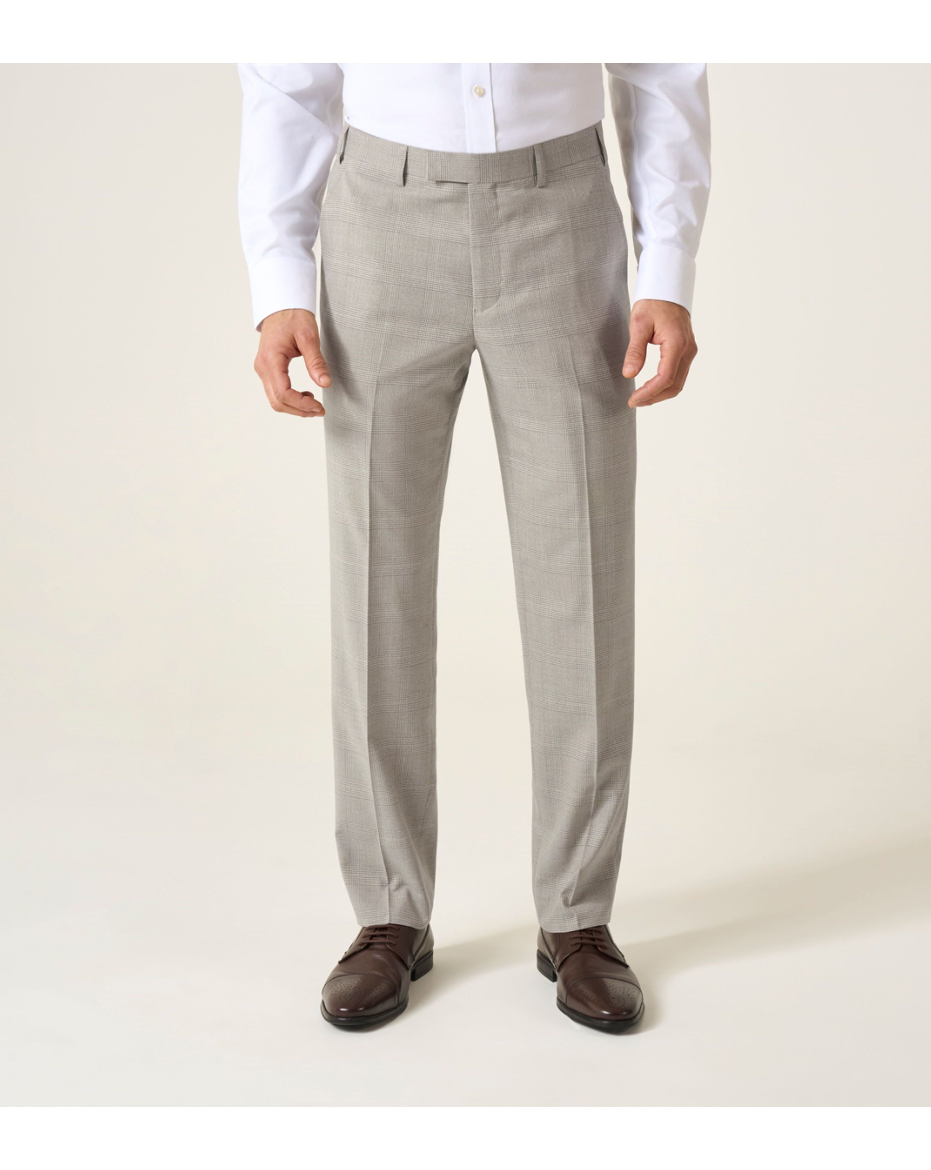 New In - Skopes Charlie Suit Trouser Stone