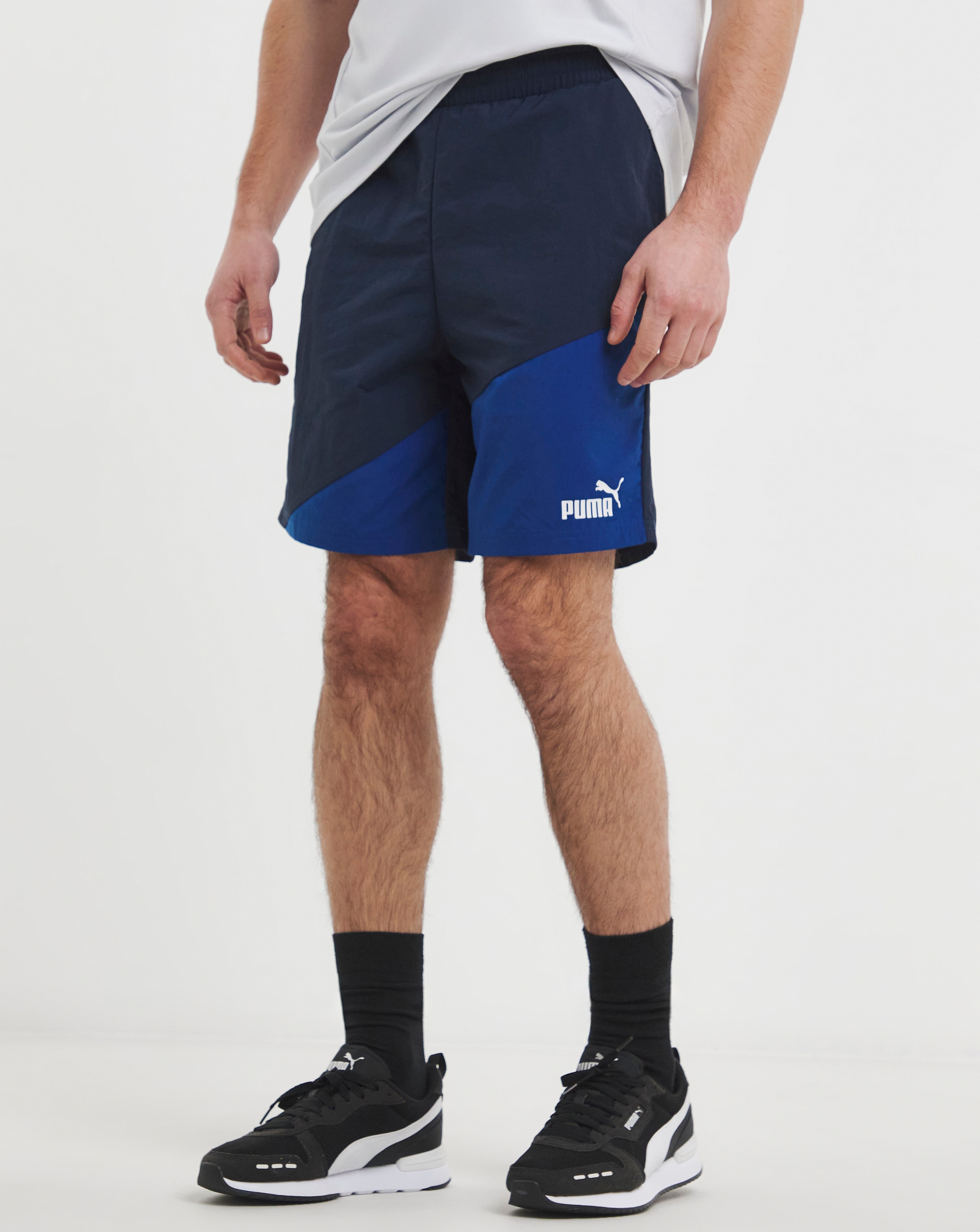 PUMA POWER Colourblock Woven Shorts