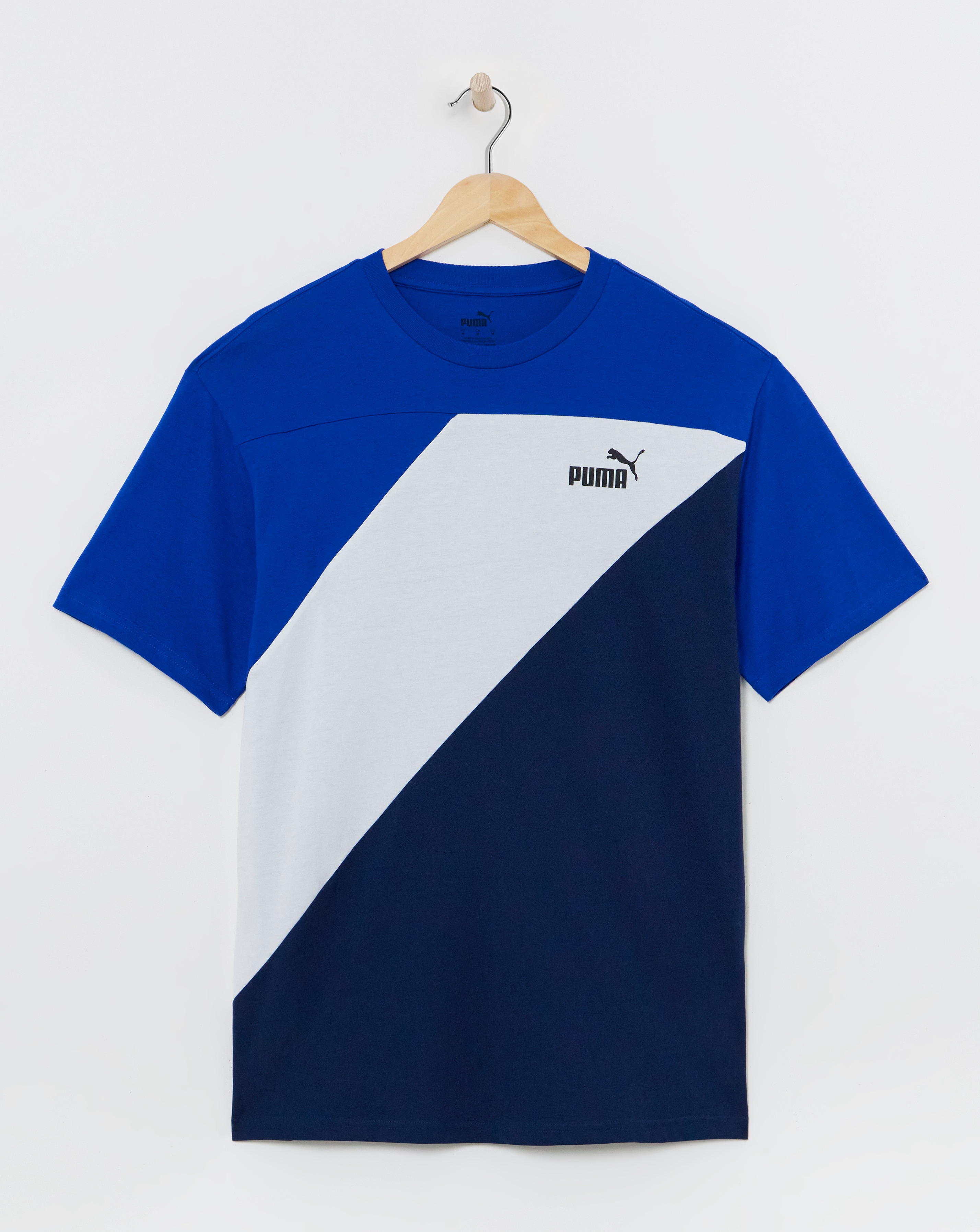 PUMA POWER Colourblock T-Shirt