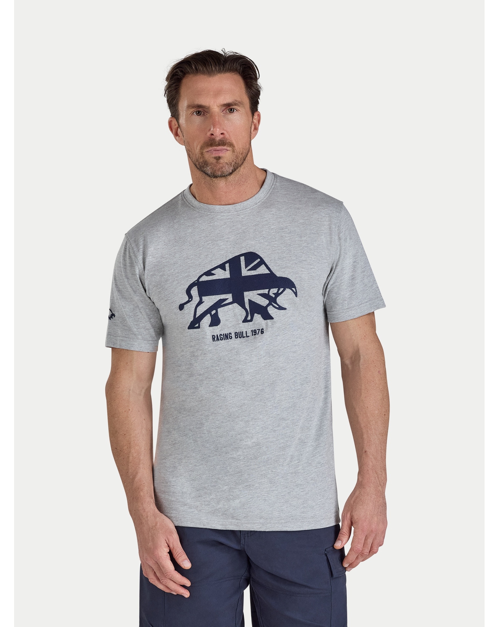 Raging Bull Embroidered T-Shirt