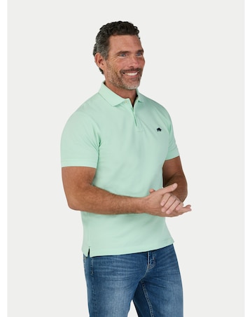 Raging Bull Classic Organic Polo Apple Green