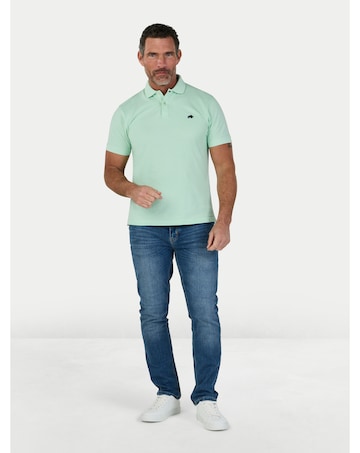 Raging Bull Classic Organic Polo Apple Green