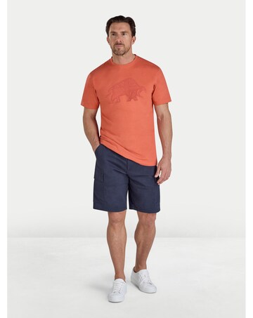 Raging Bull Flock Union Jack Bull T-Shirt Orange