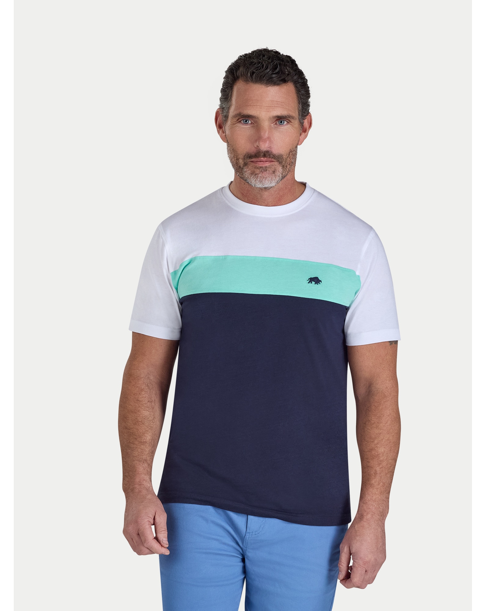 Raging Bull Cut & Sew Panel T-Shirt