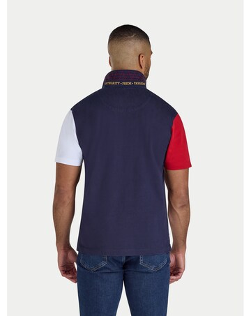 Raging Bull Diagonal Panel Rugby Navy