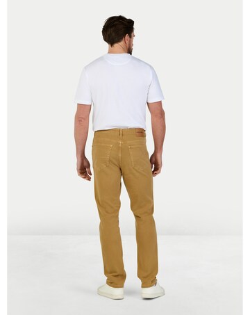 Raging Bull Colour Denim Stretch Trouser Sand