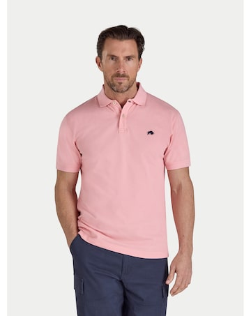 Raging Bull Classic Organic Polo Light Pink