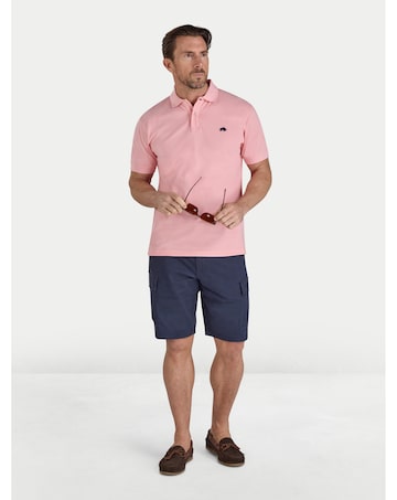 Raging Bull Classic Organic Polo Light Pink