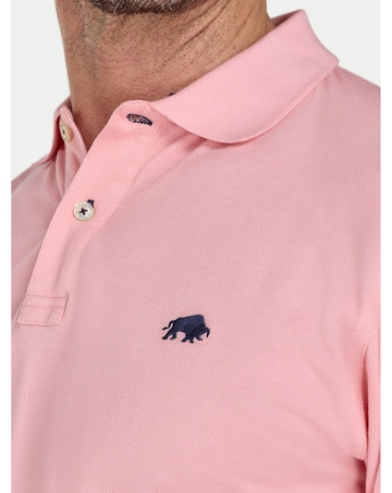 Raging Bull Classic Organic Polo Light Pink
