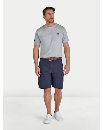 Raging Bull Go Fast T-Shirt Grey Marl