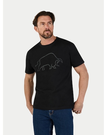 Raging Bull Highbuild T-Shirt Black