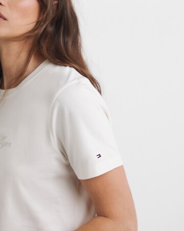 Tommy Hilfiger Metallic Script Crew Neck T-shirt