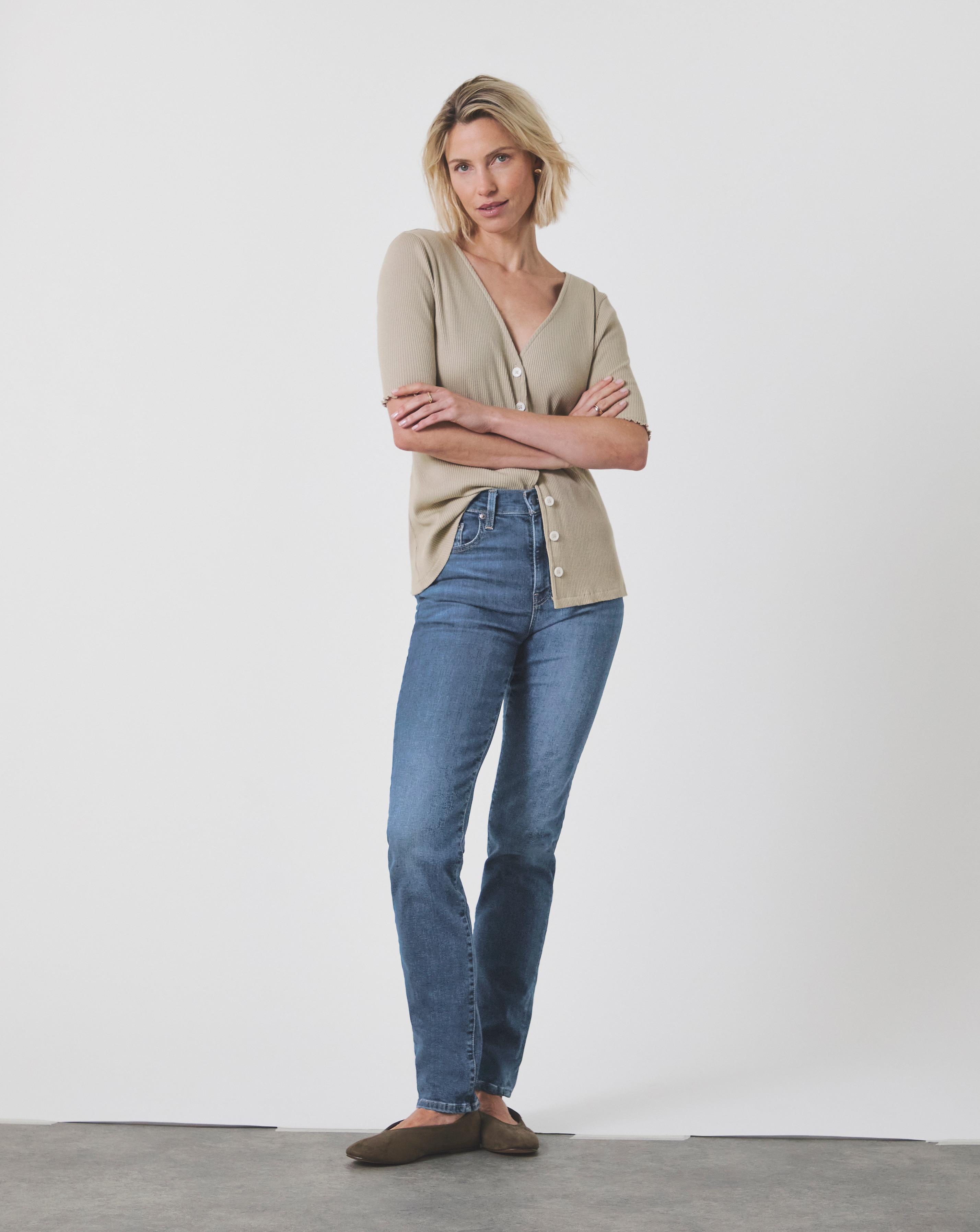 New In - Levi's 726 High Rise Straight Jeans
