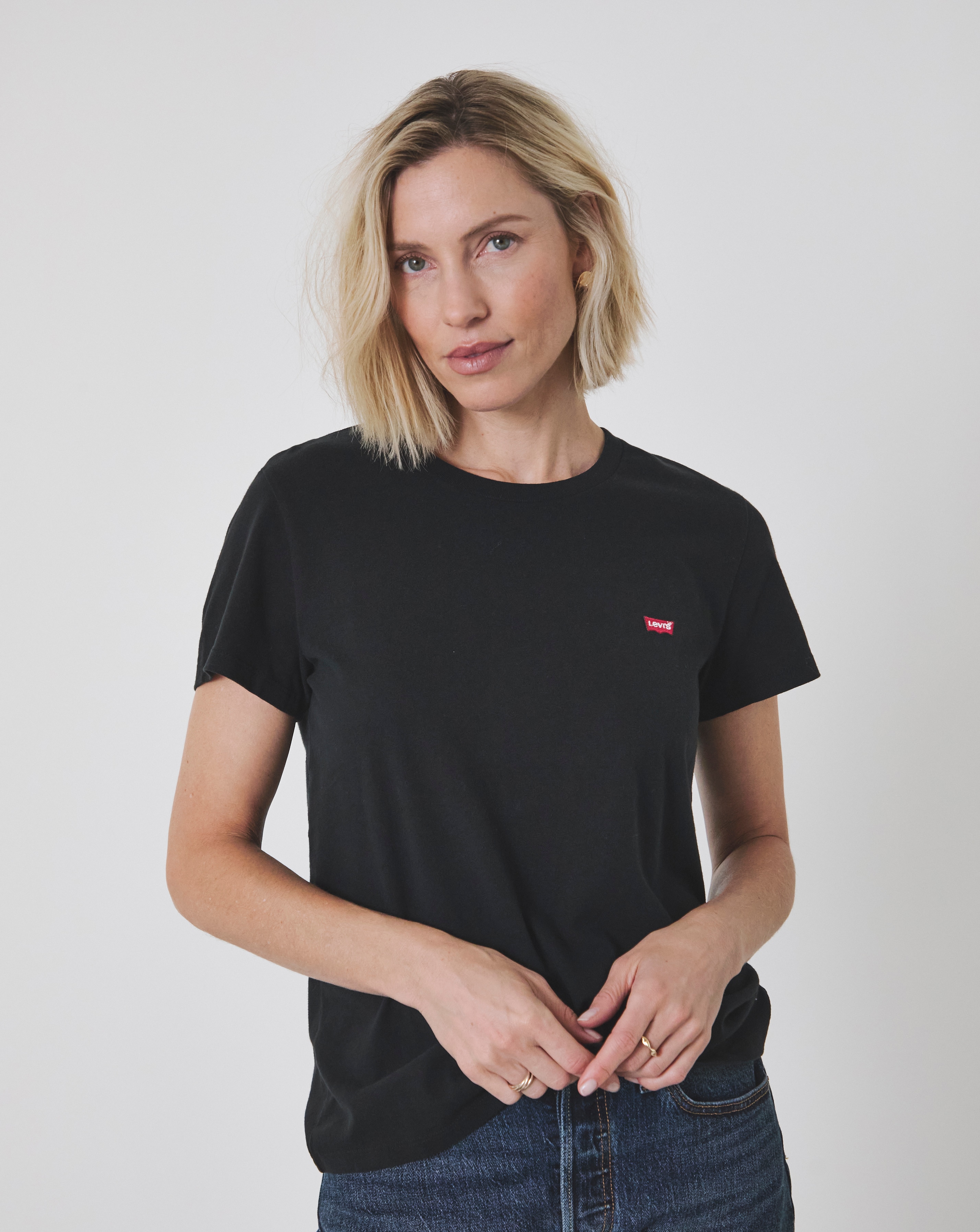 New In - Levi's Perfect Tee Black