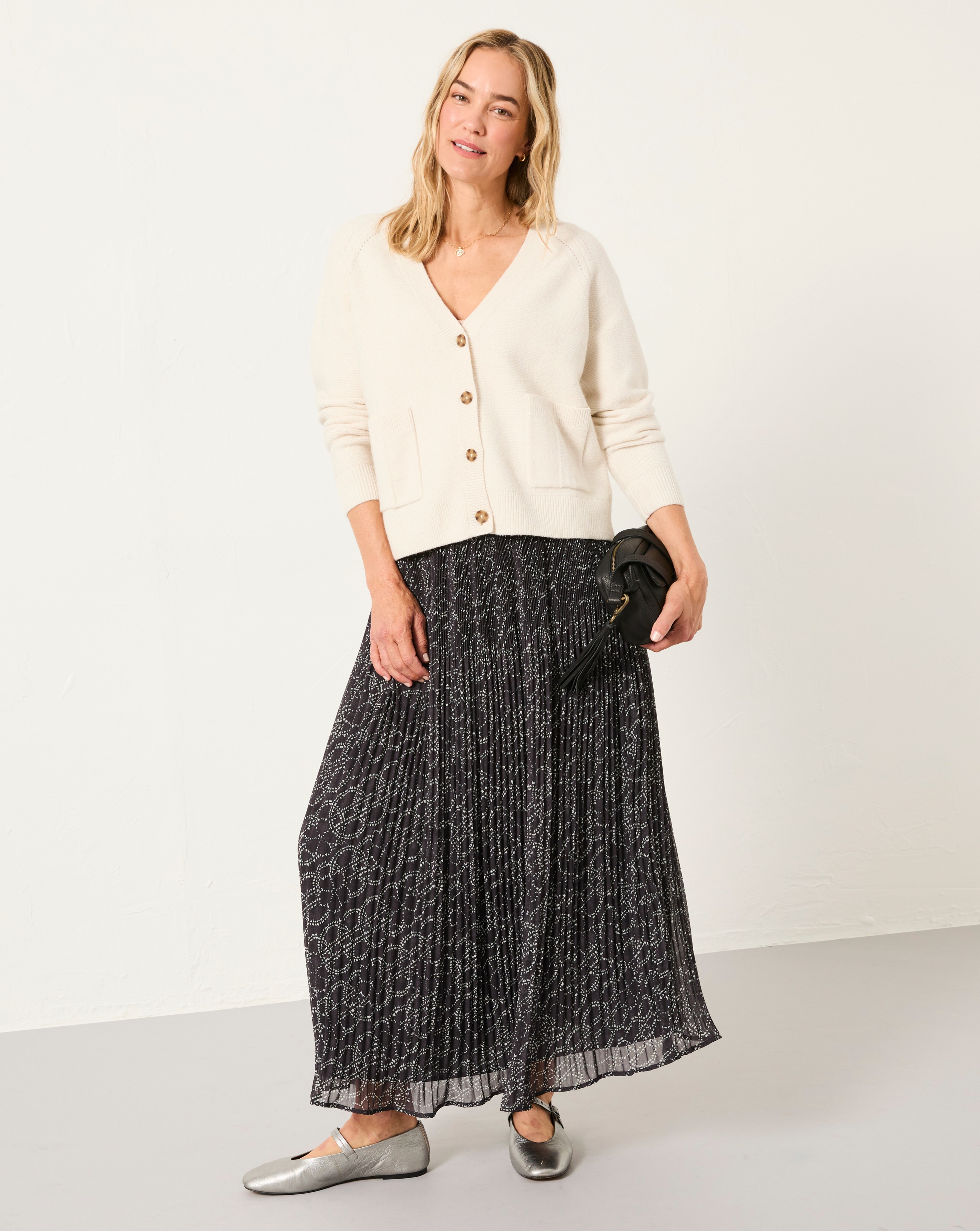 FatFace Paignton Floral Midi Skirt