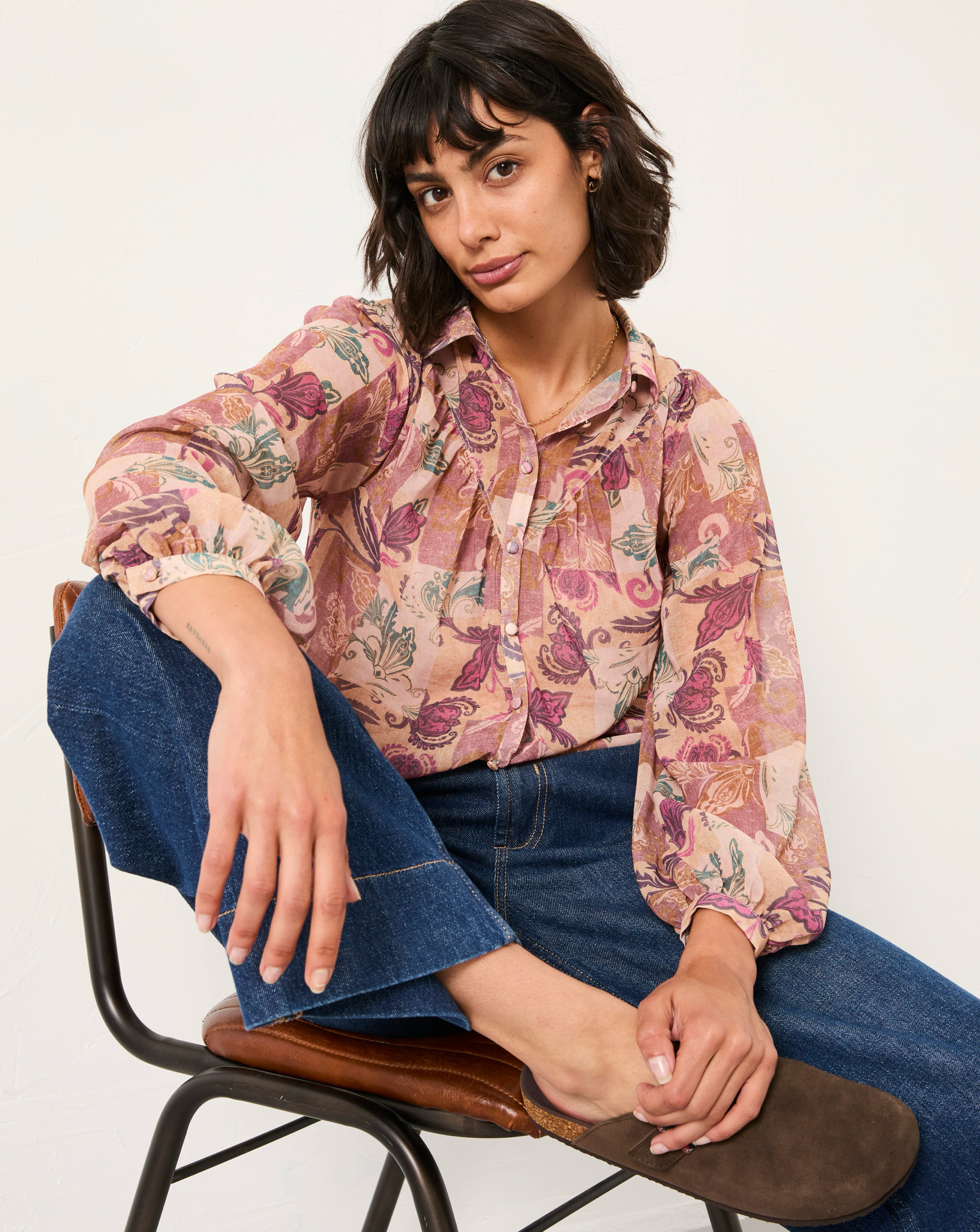 FatFace Pamala Chintz Blouse