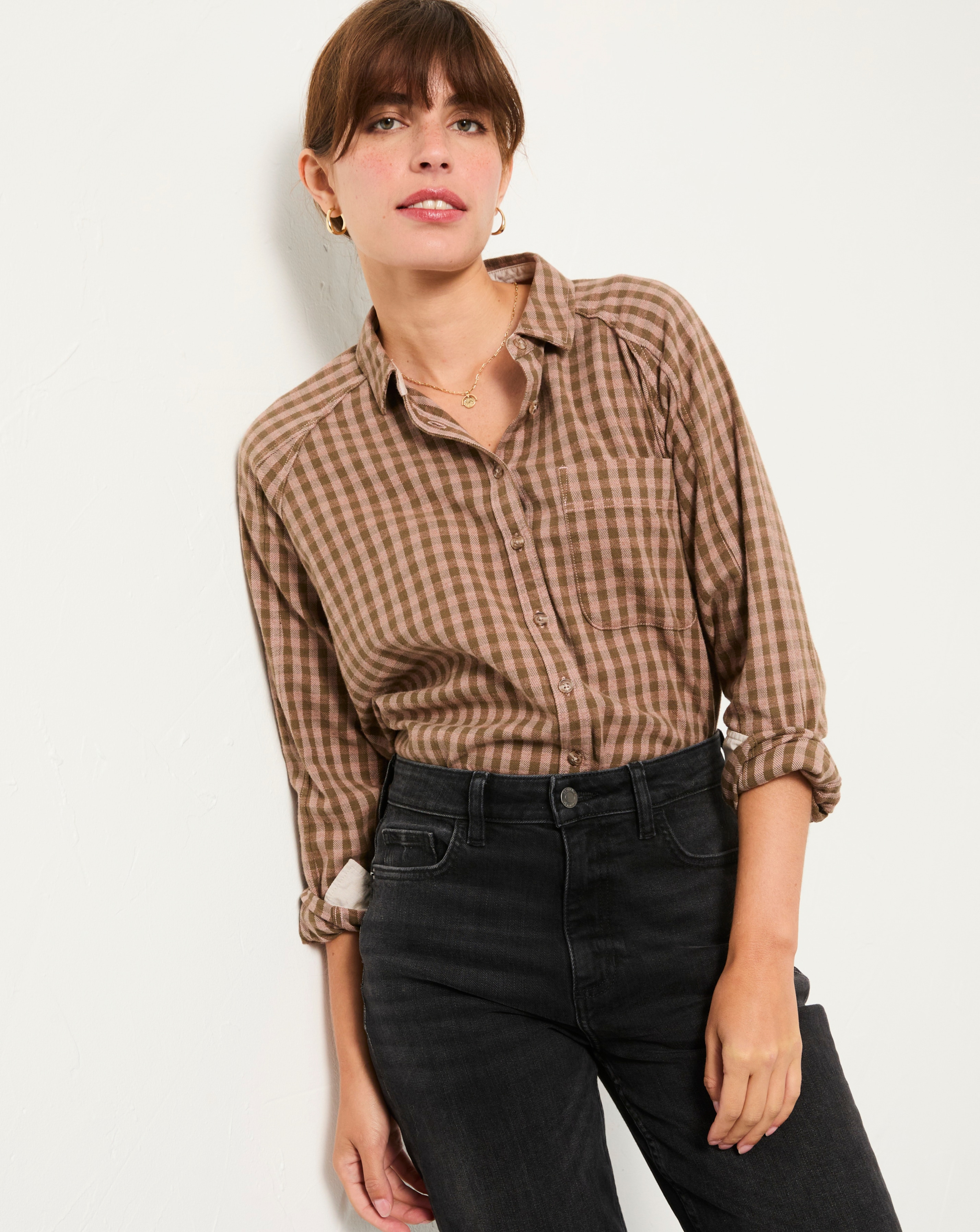 FatFace Bessie Gingham Shirt