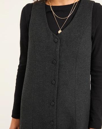 FatFace Tweed Pinny