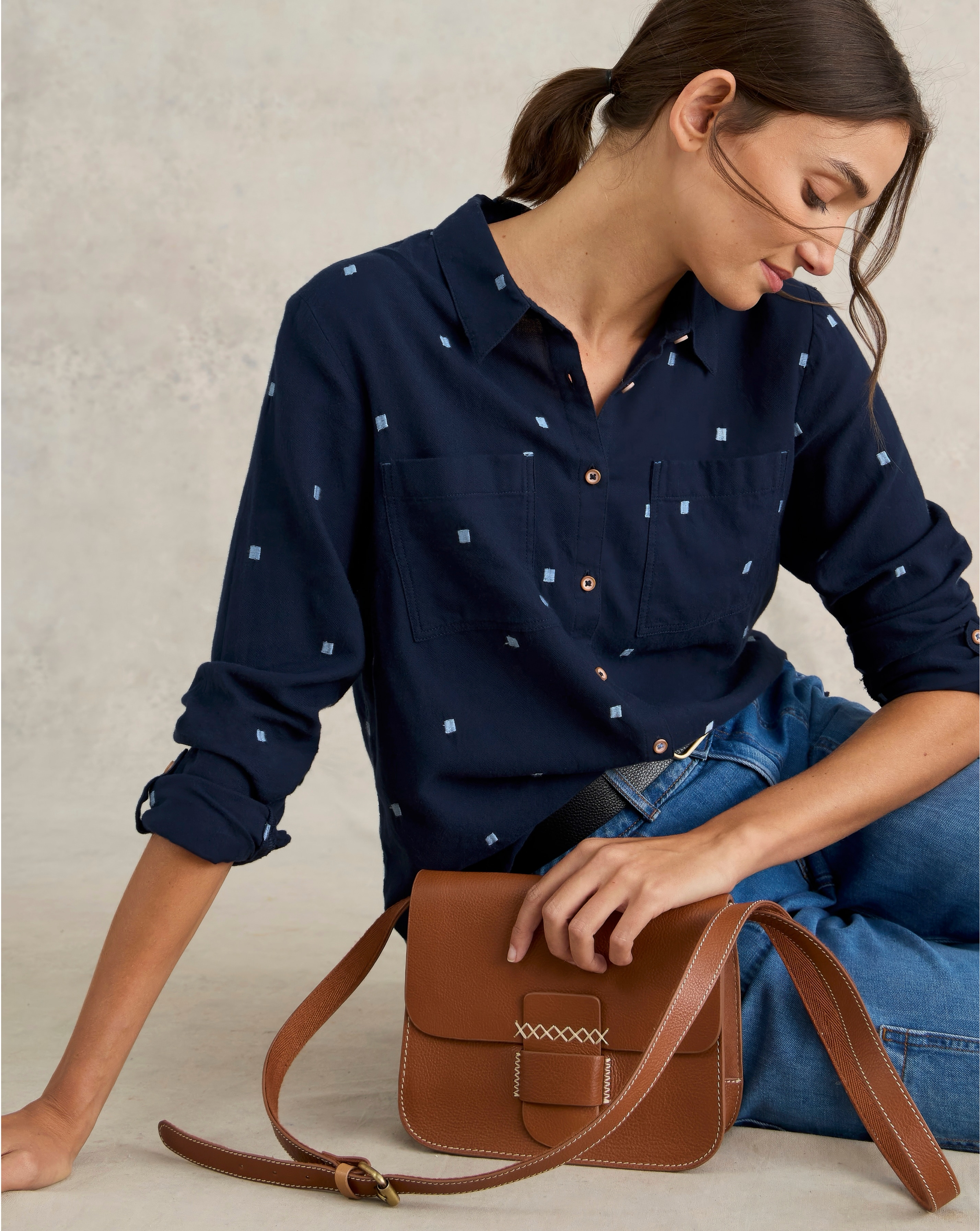 White Stuff Sophie Organic Cotton Shirt