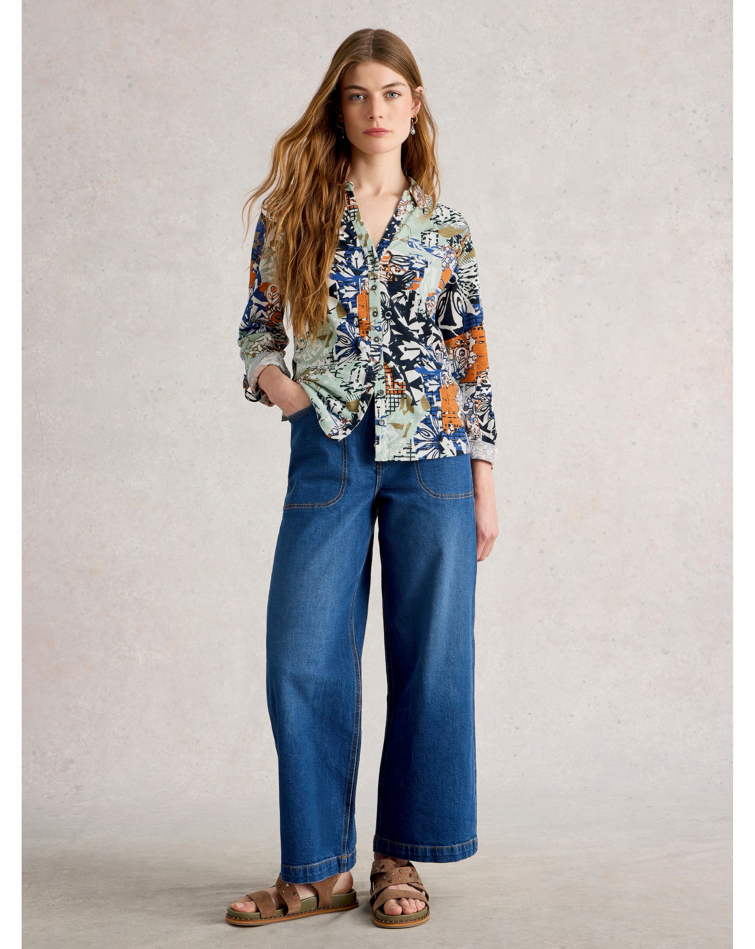 White Stuff Annie Jersey Shirt