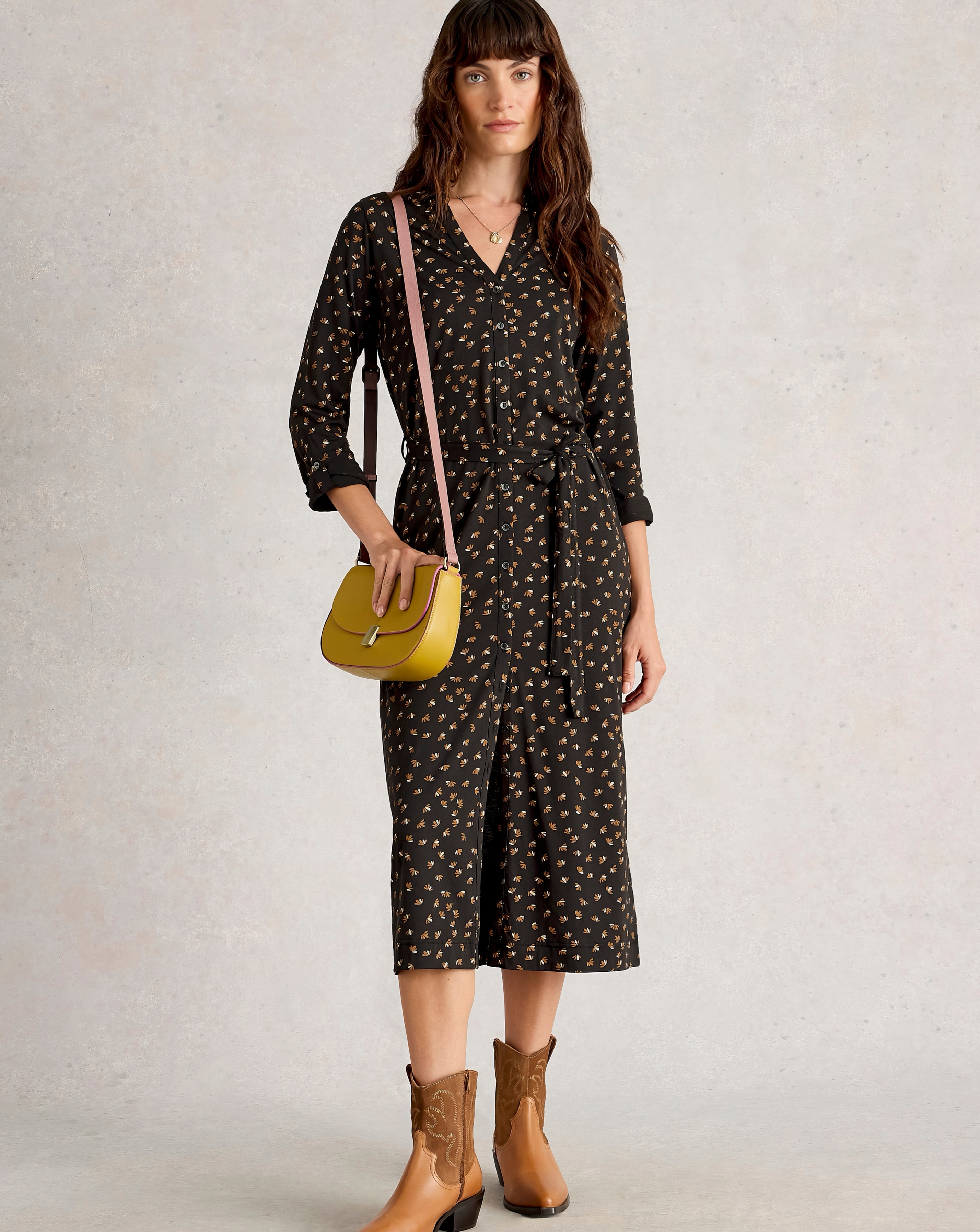 White Stuff Annie Jersey Shirt Dress